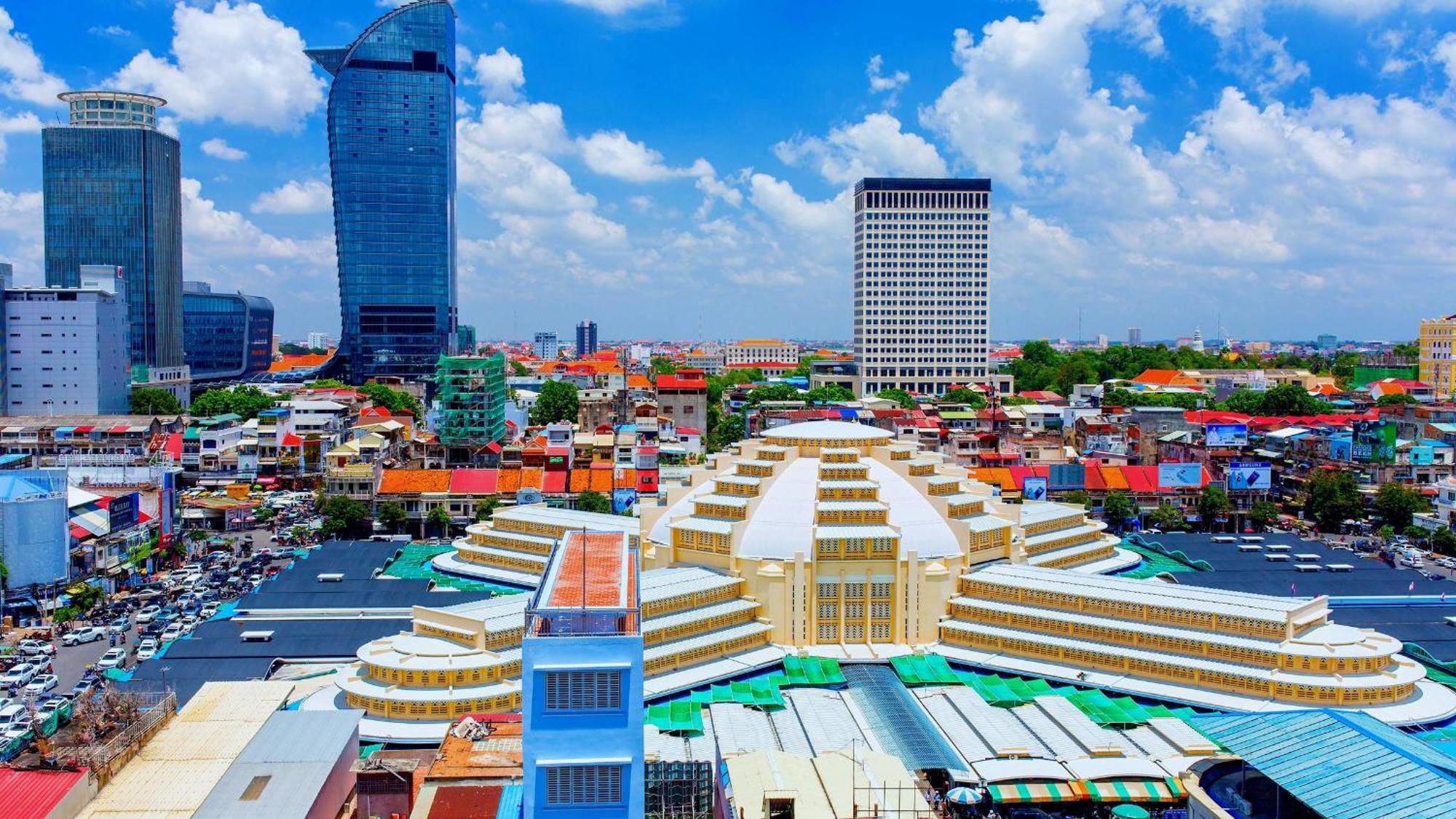Phuminh Hotel Riverside Phnom Pen Exterior foto